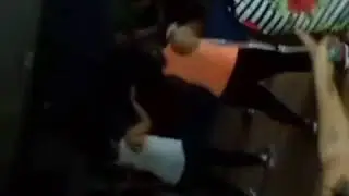 Aula de dan&ccedil;a academia boa forma fitness.