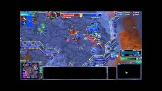 SC2 1v1 4gate rage