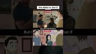 &iexcl;Llega la generaci&oacute;n ALPHA! 😰🤣 MUSICAL | ANIMADO vs. ACCI&Oacute;N EN VIVO 🎬