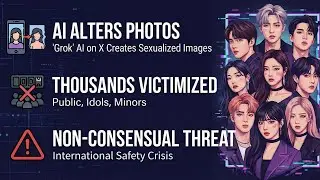 DANGER: Elon Musk's Grok AI is Targeting K-Pop Idols & Minors