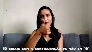 Sinais com a configuração de mão em 