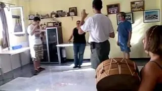 Taller de Ch&aacute;caras de la Escuela de Folclore Farall&oacute;n de T&aacute;bata