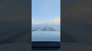 Colorado 93 during high winds