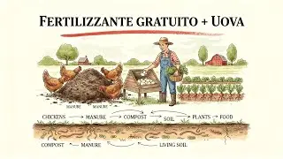 Questo trucco per allevare galline in casa ti d&agrave; UOVA E fertilizzante GRATIS