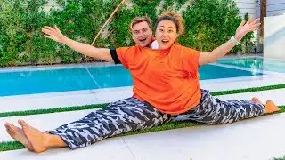 STUCK TO MY BOYFRIEND FOR 24 HOURS!!