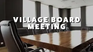VOA - Village Board - 1/27/2026