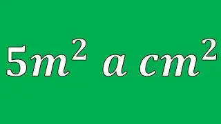 Conversion of Square Meters to Square Centimeters