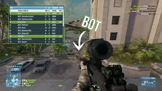 Battlefield 3 MOD - FUN BOTS Multiplayer vs Bots Gameplay 2022 - Link Download Included