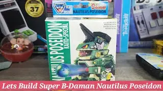 Let's Build Super B-Daman Nautilus Poseidon