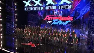The Pacific Boys Choir Give the Judges Chills   America  Got Talent