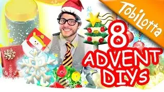 8 Bastelideen (Geschenkideen)  Advent - Advent basteln | basteln mit Kinder - Tobilotta