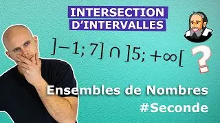 INTERSECTION d'INTERVALLES - Exercice Corrigé - Seconde