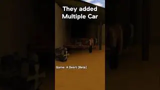 They ADDED Multiple Car in A Desrt #roblox #adustytrip