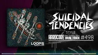 Hardcore Drum Track / Suicidal Tendencies Style / 100 bpm