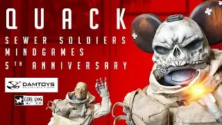 DAMTOYS X COAL DOG - QUACK Sewer Soldiers Mindgames 5TH Anniversary Review
