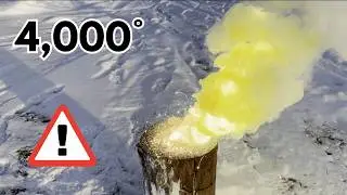 Я изготовил 7 видов термитной смеси.