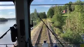 CAB-VIEW at DVVJ (1) - Dal V&auml;stra V&auml;rmlands J&auml;rnv&auml;g in Sweden in the Summer of 2019