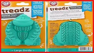 Bon produit -  Arm & Hammer for Pets Super Treadz Jouet &agrave; m&acirc;cher dentaire pour chiens, Gator