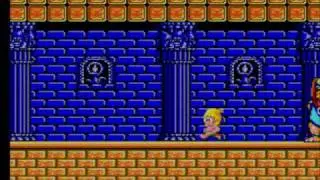 Wonder Boy Master System Boss Run