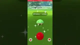 Catching Shiny Kabuto In Pok&eacute;mon GO!
