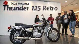 Наконец-то вышел новый Suzuki Thunder 125 Retro 2025 года!!!