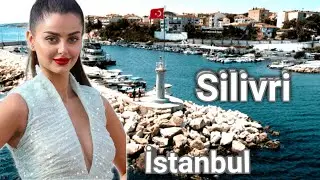 Silivri beach: beautiful sunset in the Silivri beach İstanbul