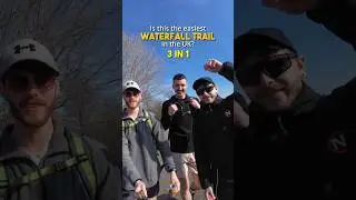 EASIEST WATERFALL TRAIL #waterfall #trail #walking #hiking #river #adventure #outdoors #outdoorlife