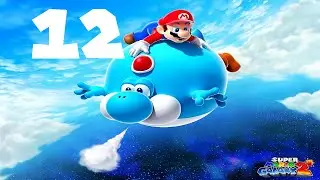 Super Mario Galaxy 2 Walkthrough Part 12 | AIR BALLOON YOSHI!