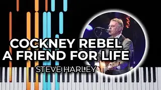 Cockney Rebel A Friend For Life - Steve Harley (Piano Tutorial)