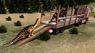 Jurassic Dino Transport Truck Android Gameplay
