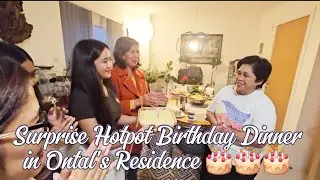 Life in UK:Surprise hotpot dinner at Ontal&rsquo;s residence 🥘🎉Happy birthday to our one & only Ate Anna!
