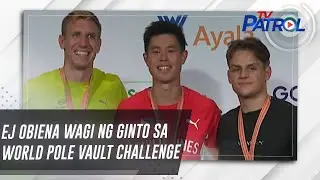 Э. Джей Обиена выигрывает золото в чемпионате мира по прыжкам с шестом | TV Patrol