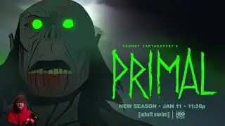 🔥 PRIMAL RETURNS &mdash; JANUARY 11 🔥 #AdultAnimation #Primal #AdultSwim #GenndyTartakovsky 