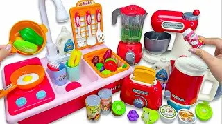 Cooking with Toys! Red Minie Appliances Playset🍽️ Zufriedenstellende Auspacken Kochspielzeug Review