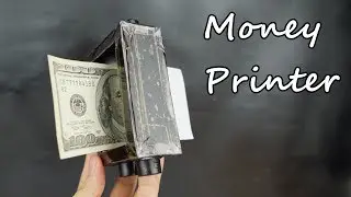 How to Make a Money Printer Machine - DIY Simple Magic Trick