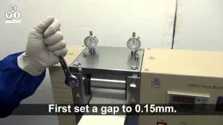 [MTI Corporation] Electric hot rolling press (installation)
