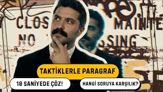 10 Saniyede Çöz! | Taktiklerle Paragraf | Hangi Soruya Karşılık, Diyalog Tamamlama | RÜŞTÜ HOCA