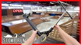 YOU NEED TO RIDE THIS NEW SKATEPARK | STOKE RUN