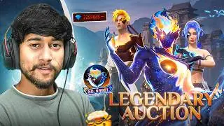 Legendary Entry in Auction with 23Lakh Diamonds😱💎Badge99