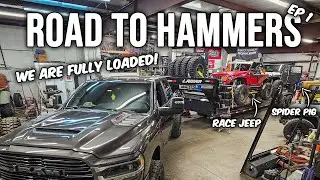 Mounting 9 New Maxxis Treps And Loading Up The Trailer | #ROADTOHAMMERS2026