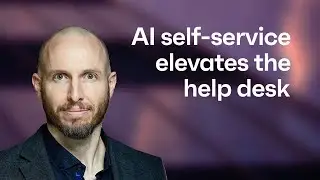 How AI self service improves help desk experiences
