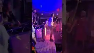 Nmlk Single's Beachparty, Emmanuel Anning, Miss Brown, Rens van der Burg and live dancers