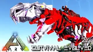 ARK: SURVIVAL EVOLVED - CORRUPTED TEK ZOMBIE REX !!! | PUGNACIA DINOS EBENUS ASTRUM E24