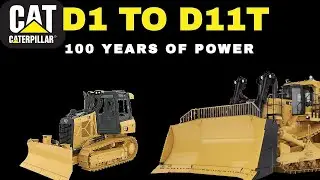 Caterpillar Dozer Evolution  From D1 to D11T &ndash; The Modern Kings of Earthmoving