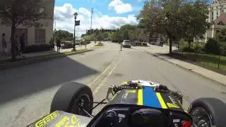 Driving a FSAE on Pitt's campus