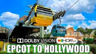 Park Hopping on The Disney Skyliner from Epcot to Hollywood
