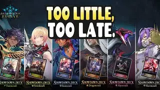 Где терпят неудачу колоды Showdown из Shadowverse Evolve