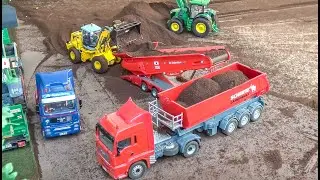 MEGA RC Tractors farming and construction in 1/32 scale!