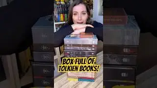 Vejam só a caixona que a nossa hobbit recebeu! Muito Tolkien e C.S. Lewis! 🤩🤩 #tolkien #cslewis