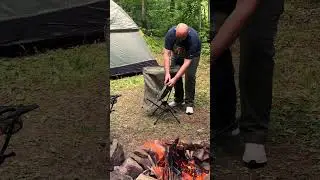 Setting Up REI Flexlite Camp Boss Chair 🏕️ #campinggear #rei #shorts